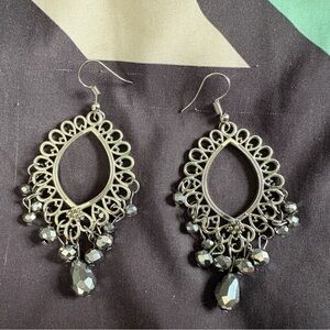 Elegant Silver Dangle Earrings